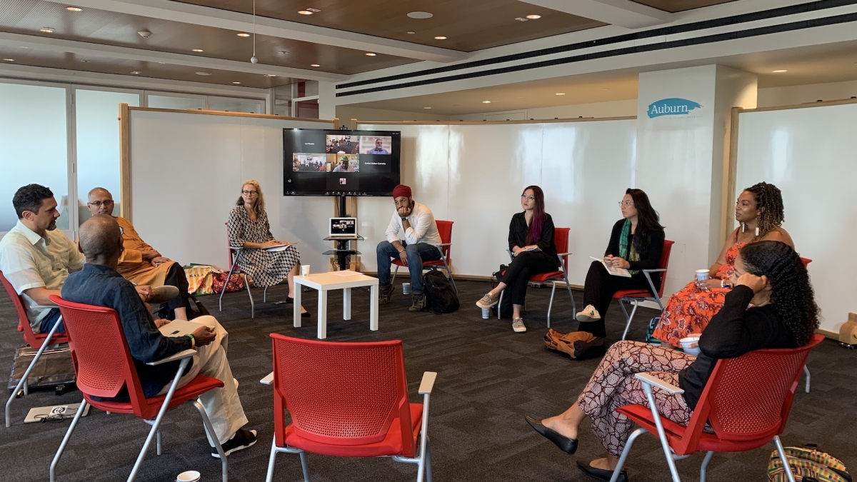 The Religion and Racial Justice Film Cohort gathered on September 6th to kick off the programs second year.